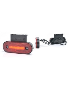 LED Position Light 1220 W174 12V-24V Red Was 2