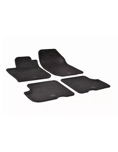 Rubber mat set type tray for Dacia LOGAN...