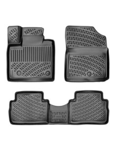 Rubber mat set type tray for Hyundai Santa Fe IV Petrol...