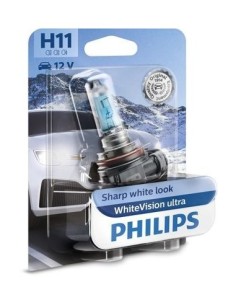 Philips H11 White Vision Ultra 12V 55W autós izzó