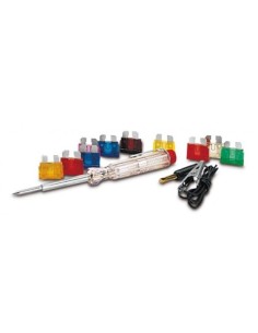 Set 10 sigurante lamelare mini cu tester Bottari
