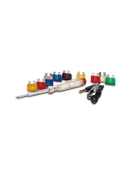 Set 10 sigurante lamelare mini cu tester Bottari