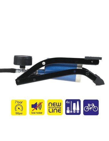 Compact 2 Cylinder Foot Pump Alca