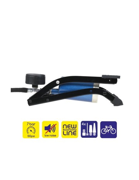 Compact 2 Cylinder Foot Pump Alca