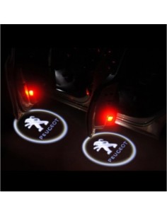 Peugeot Logóval Ellátott Ajtóprojektorok 2