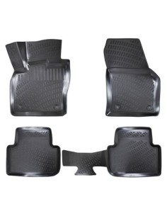 Rubber mat set compatible with Volkswagen Tiguan II 2016-...