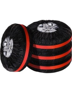 Car Tire Covers Set of 4 CAR FACE