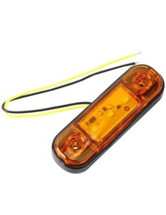 Lámpa gabarit autóhoz LED 12V-24V Narancssárga