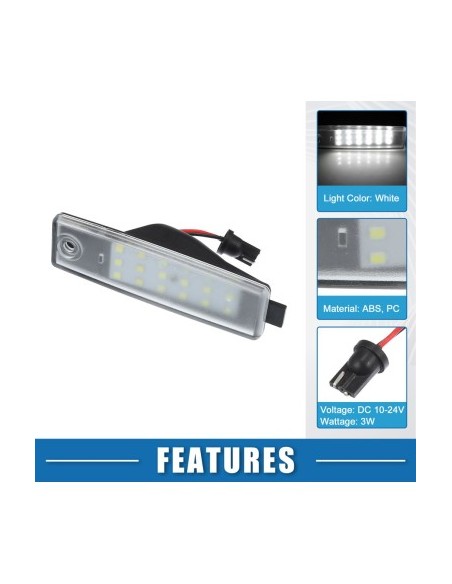 Set Lampi Numar Led pentru Lexus RX 1998-2003