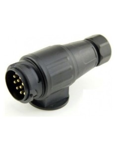 13-pin plastic trailer plug, CarFace