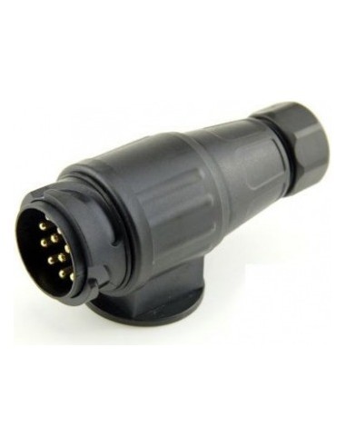 13-pin plastic trailer plug, CarFace