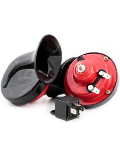 Snail Horn Set 12v With Relay