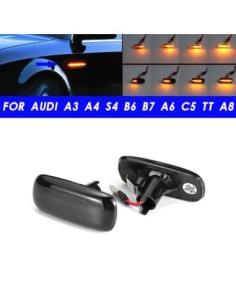 Set of 2 Dynamic LED Wing Indicators with Smoke Glass... 2