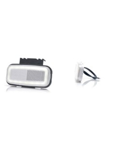 Led Marker Lamp 1404 W199 12V-24V White Position Was 2