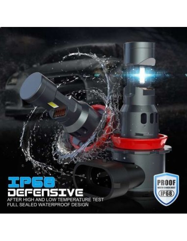 Σετ 2 led αυτοκινήτου H11 Canbus, ισχύς 70W,...