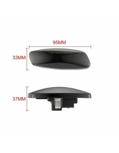 Set of 2 Dynamic LED Wing Indicators for...