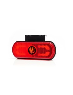 Led Gabarit Lámpa 1599 W240 12V-24V Piros Was
