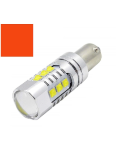 Led авто ОРАНЖЕВ H21W / BAY9S Canbus 80W 12-24V Leduri CREE 2