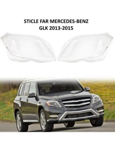 Σετ 2 γυάλινων φαναριών για Mercedes GLK X204 Facelift... 2