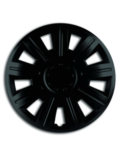 Set of 14'' Black Wheel Covers Victory, 4pcs,