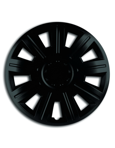 Set of 14'' Black Wheel Covers Victory, 4pcs,