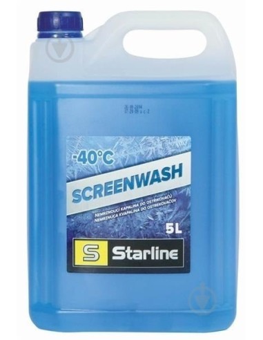Χειμερινό Υγρό Παρμπρίζ Starline -40 C , 5l