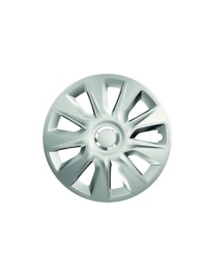 Set of 16` wheel covers with chrome ring stratos 4pcs