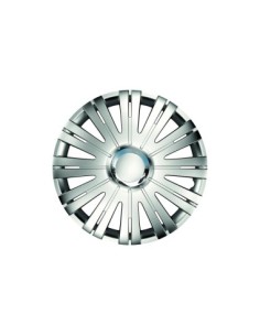 Set of 16` wheel caps with chrome ring active 4pcs