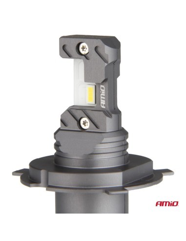 Set of 2 car LED lights H4, H19 Canbus, 60W,...
