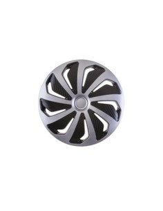 Set Wheel Caps 16` Wind Silver&Black, Mega Drive