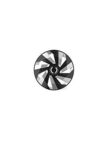 15` vector rc ezüst&fekete kerékkupak készlet 4db