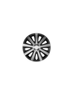 Set wheel caps 15` vr carbon aviator silver&black 4pcs