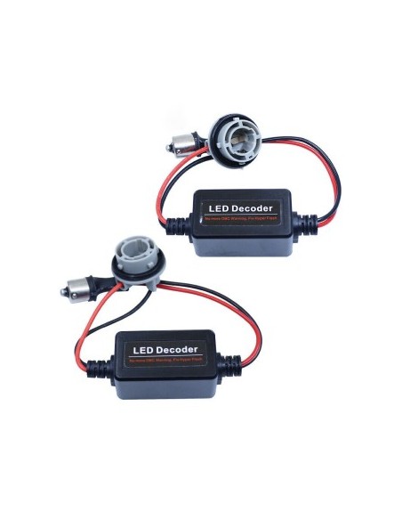 Set of 2 Error Cancellers / LED Decoders P21W 1156 BA15S