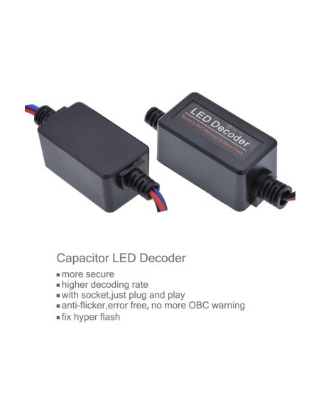 Set of 2 Error Cancellers / LED Decoders P21W 1156 BA15S