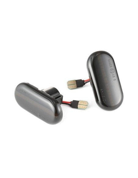 Set of 2 LED Wing Indicators with Smoke Glass for Smart Fortwo (453)