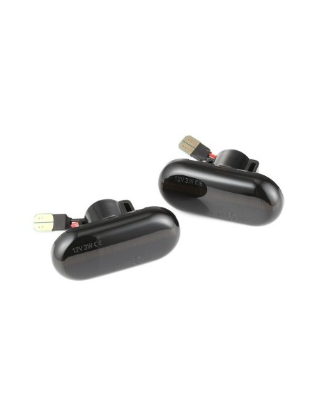 Set of 2 LED Wing Indicators with Smoke Glass for Smart Fortwo (453)