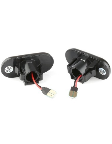Set of 2 LED Wing Indicators with Smoke Glass...