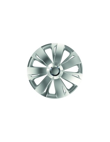 Wheel Covers Set 15` with Chrome Ring energy 4pcs