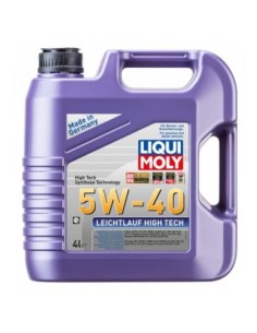 Liqui Moly Leichtlauf HT 5W40 Motor Oil, 4L