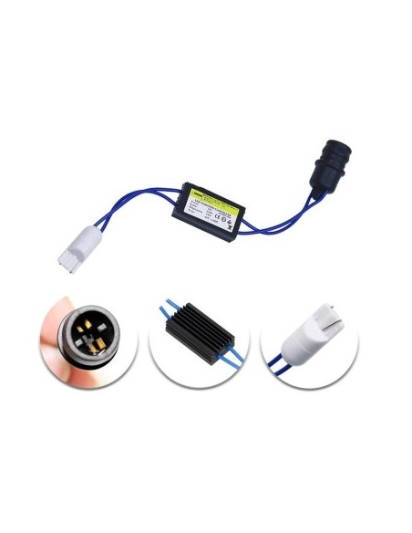 Error Canceller Led T10 (W5W) with Flexible Base, 12V, 3.2W - AE-T10-SOFT