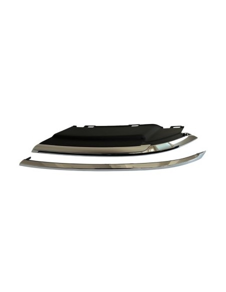 Left chrome headlight trim set for Volkswagen Tiguan with Full LED headlight (2017 - 2020)