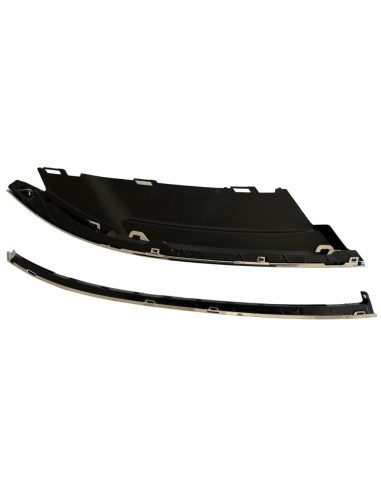 Left chrome headlight trim set for Volkswagen...