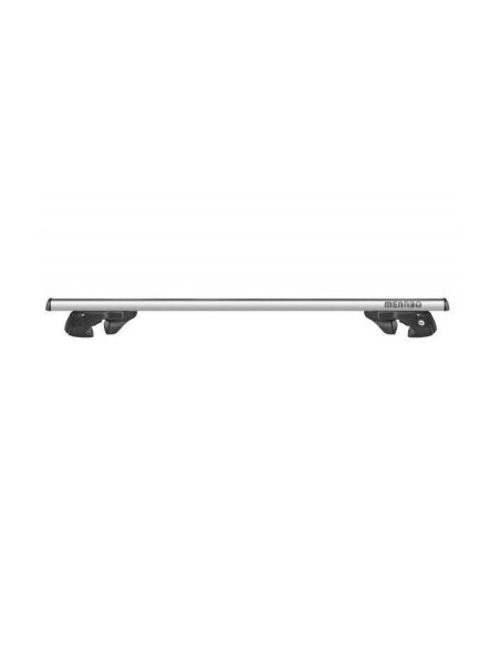 Bare roof rack crossbars Menabo Sherman Silver for Dacia Sandero Stepway 2013-2020