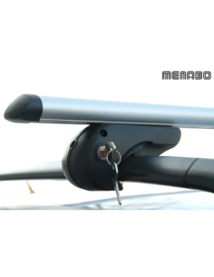 Menabo Brio XL transverse roof bars compatible with... 2