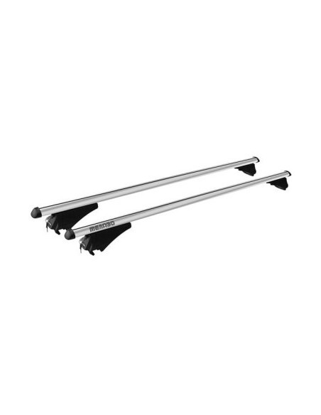 Bare roof rack crossbars Menabo Tiger Silver compatible with Suzuki Vitara 2015+