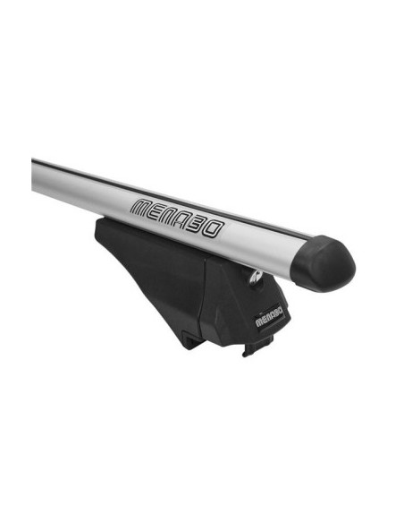 Bare roof rack crossbars Menabo Tiger Silver compatible with Suzuki Vitara 2015+