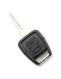 Key case, 2 buttons, left blade for Opel