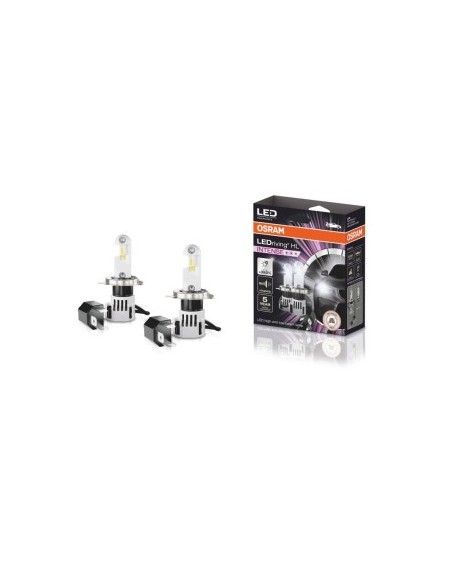 Set of 2 H4 Osram LEDriving HL Intense LED Bulbs, 12V