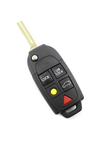 Folding Key Case 5 Buttons for Volvo