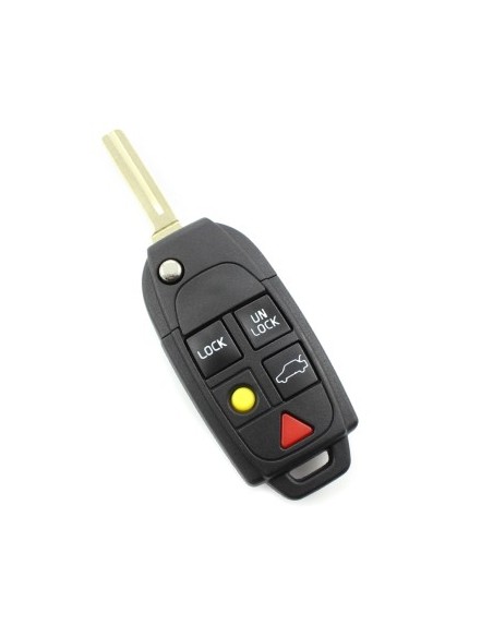 Folding Key Case 5 Buttons for Volvo